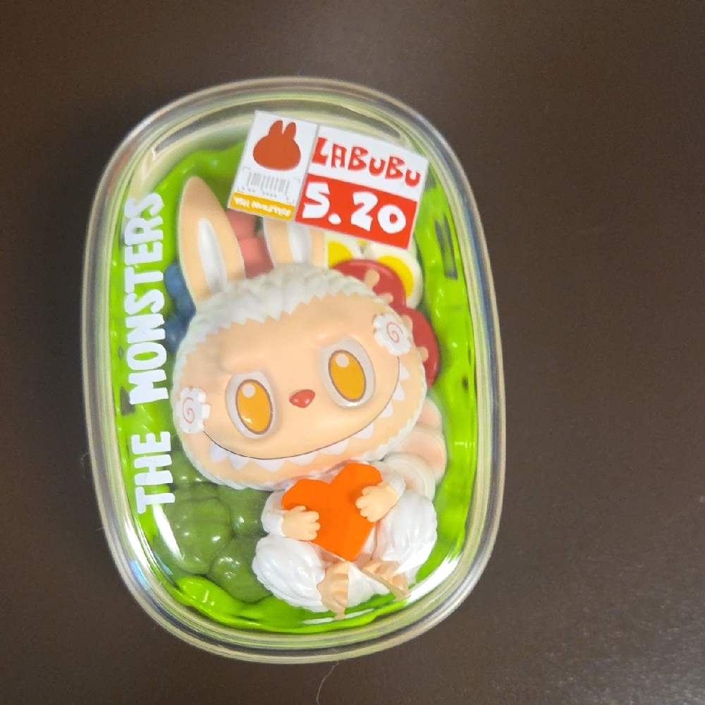 Authentic‼️The Monsters Labubu Wacky Mart Salad by Pop Mart No Box